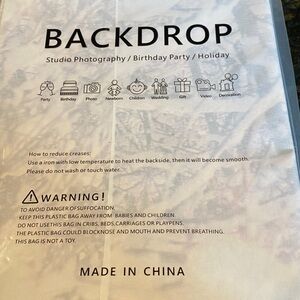 NIP Winter Backdrop for Studio Photography or the Personal Online Seller